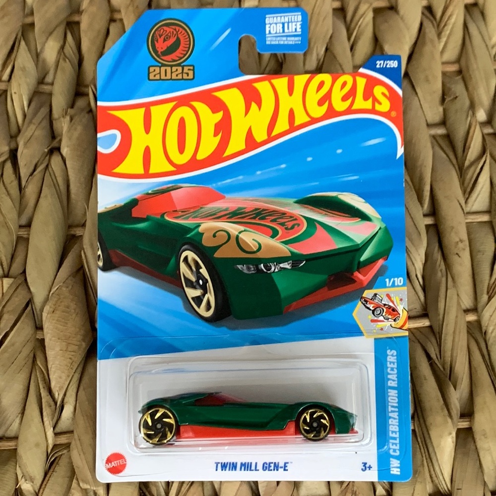 Twin Mill Gen-E 2025 Chinese New Year Snake Hot Wheels Holiday Race Car TwinMill